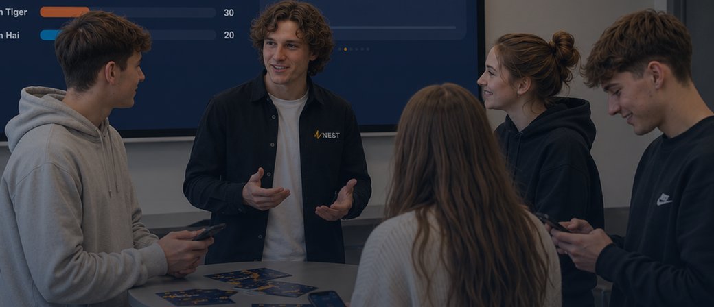 Schüler:innen bei NEST Explore